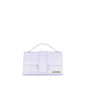 Jacquemus White Calf Leather Bos Taurus Handbag