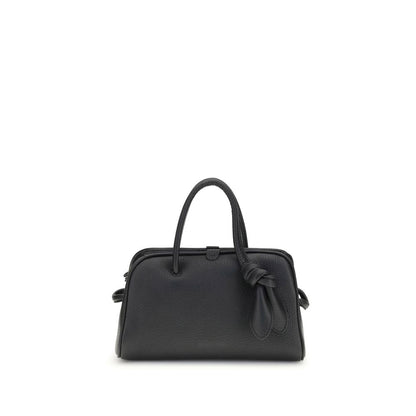 Jacquemus Black Calf Leather Bos Taurus Handbag