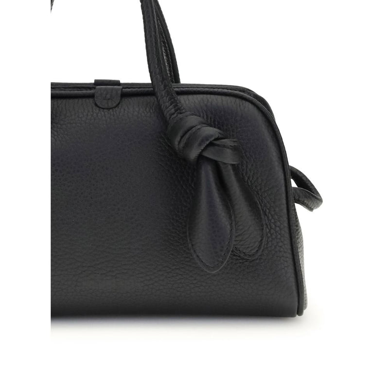 Jacquemus Le Petit Turismo Bag en cuir de veau noir