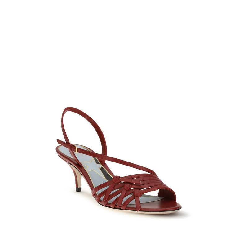 Valentino Garavani Nodine Multicolor Goatskin Strap-On Sandals