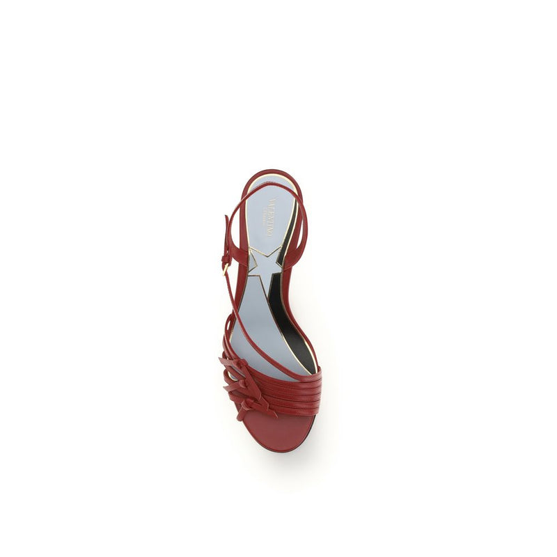 Valentino Garavani Nodine Multicolor Goatskin Strap-On Sandals