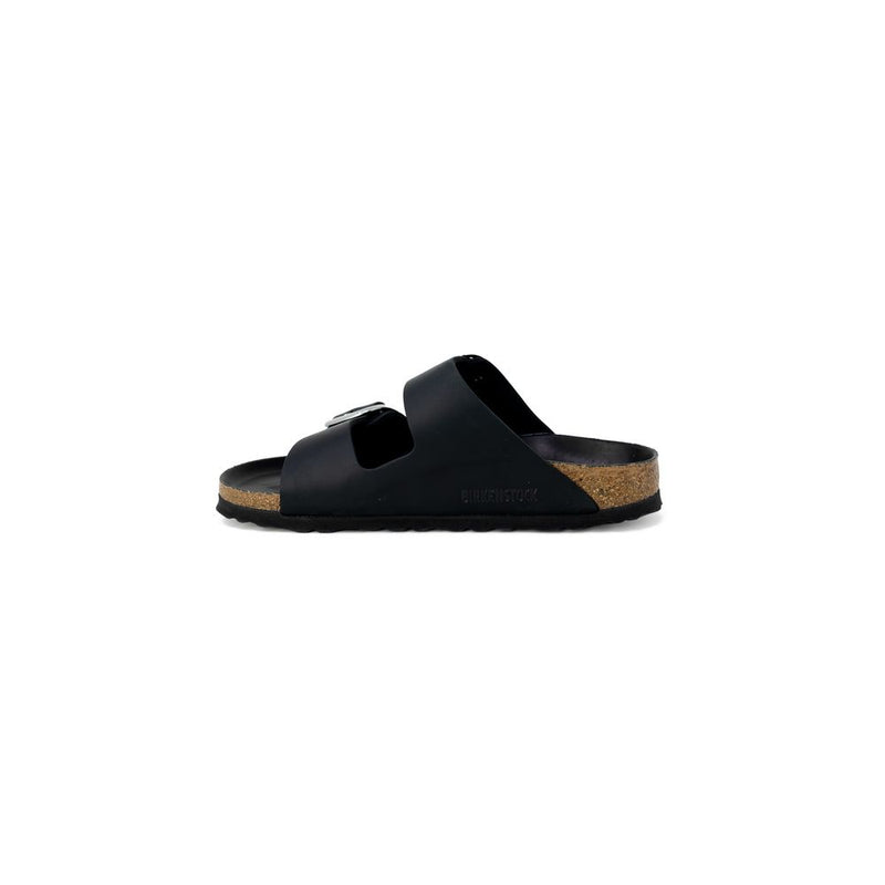 Birkenstock Arizona Big Buckle Black Synthetic Slippers for Women