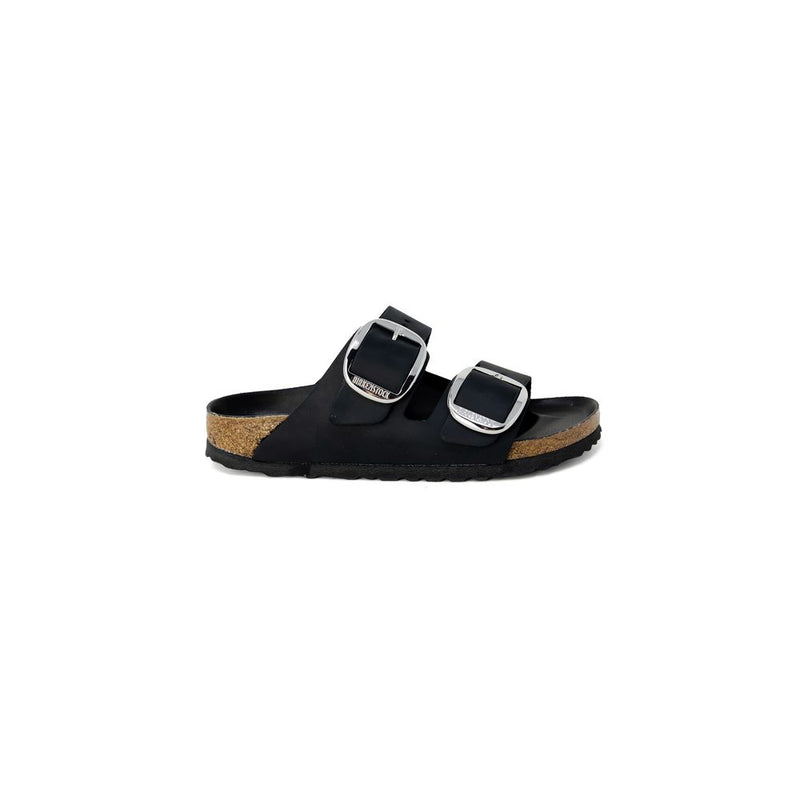 Birkenstock Arizona Big Buckle Black Synthetic Slippers for Women