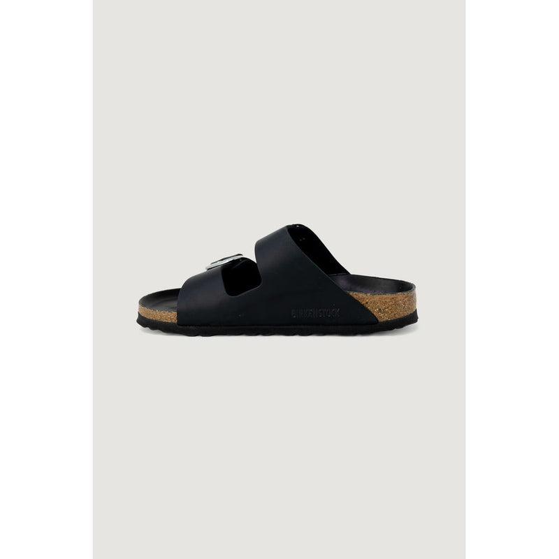 Birkenstock Arizona Big Buckle Black Synthetic Slippers for Women