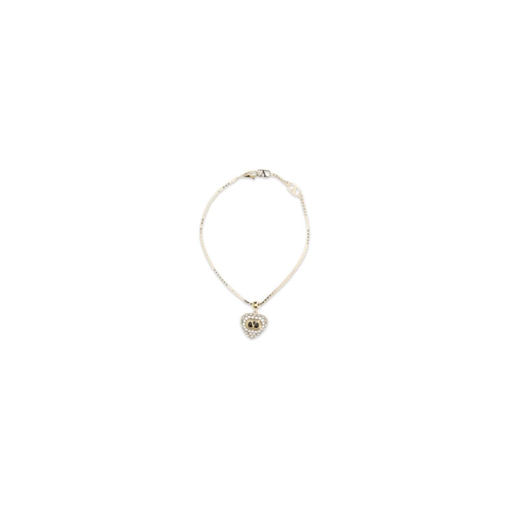 Bracelet Coeur Royal en Métal Doré Valentino Garavani