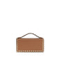 Valentino Garavani Brown Calf Leather Bos Taurus Wallet