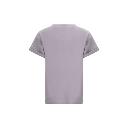 Brunello Cucinelli Purple Nylon T-Shirt