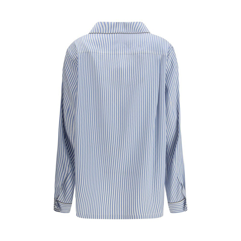 Tom Ford Multicolor Silk Striped PJ Shirt for Women