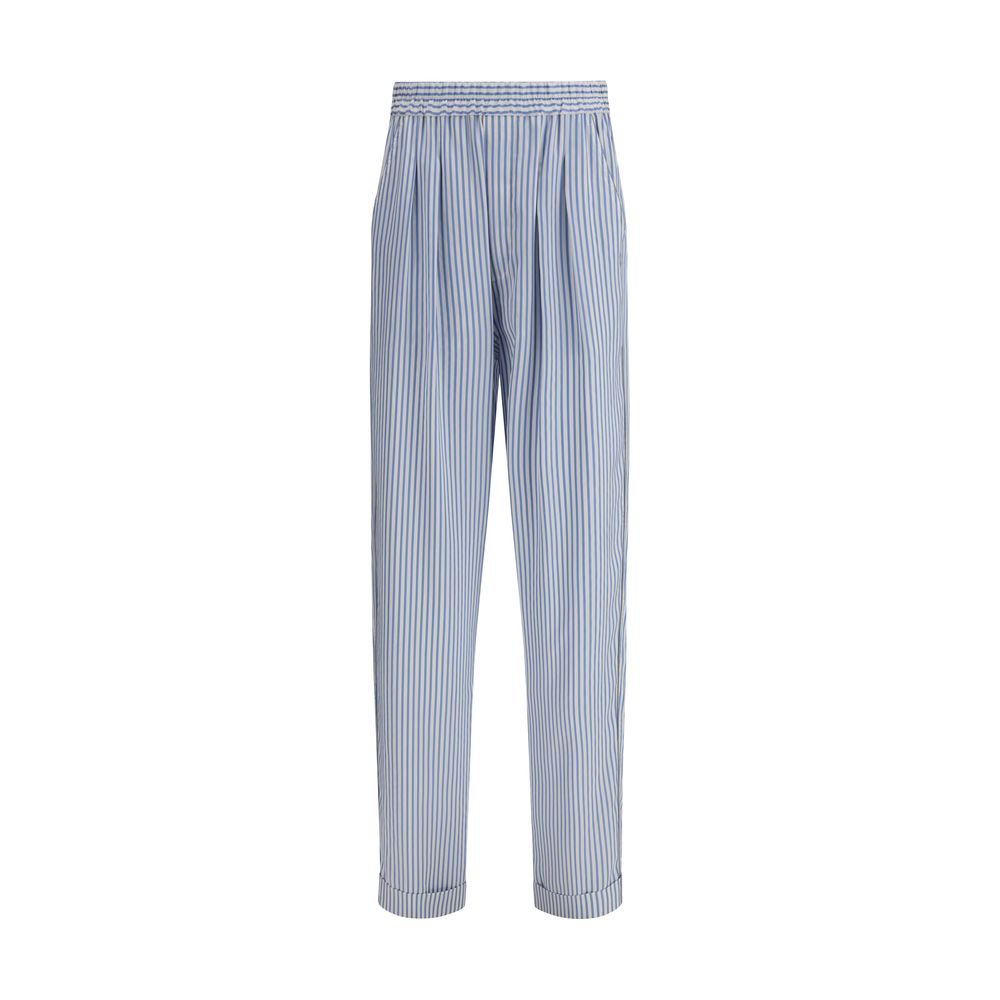 Tom Ford Multicolor Silk Striped PJ Trousers