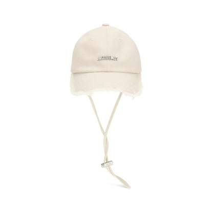 Jacquemus Beige Cotton Cap (Baseball Hat)