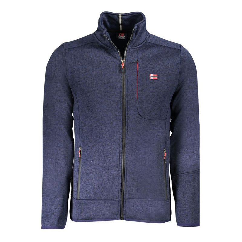 Norway 1963 Sweatshirt Bleu en Polyester pour Hommes