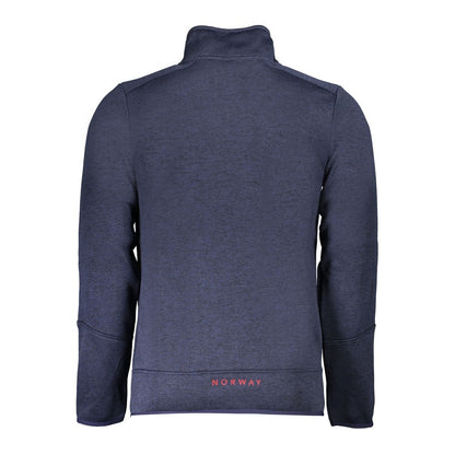 Noorwegen 1963 Blauw Polyester Heren Sweatshirt