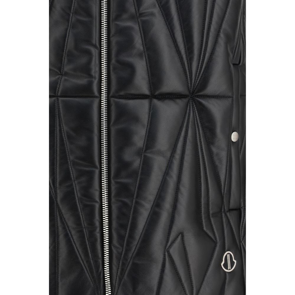 Moncler x Rick Owens Black Lamb Ovis Aries Sleveless Jacket