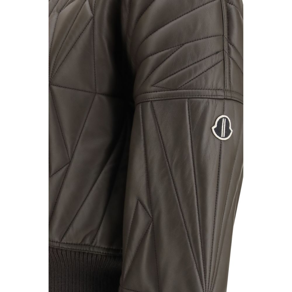 Moncler x Rick Owens Brown Lamb Ovis Aries Bomber Jacket