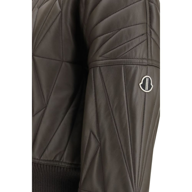 Moncler x Rick Owens Brown Lamb Ovis Aries Bomber Jacket