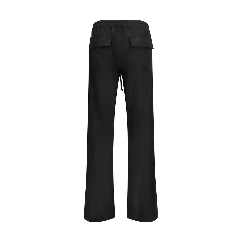 Moncler x Rick Owens Black Casual Pants for Men