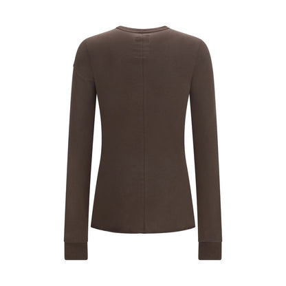Moncler x Rick Owens Bruine Katoenen Sportkleding
