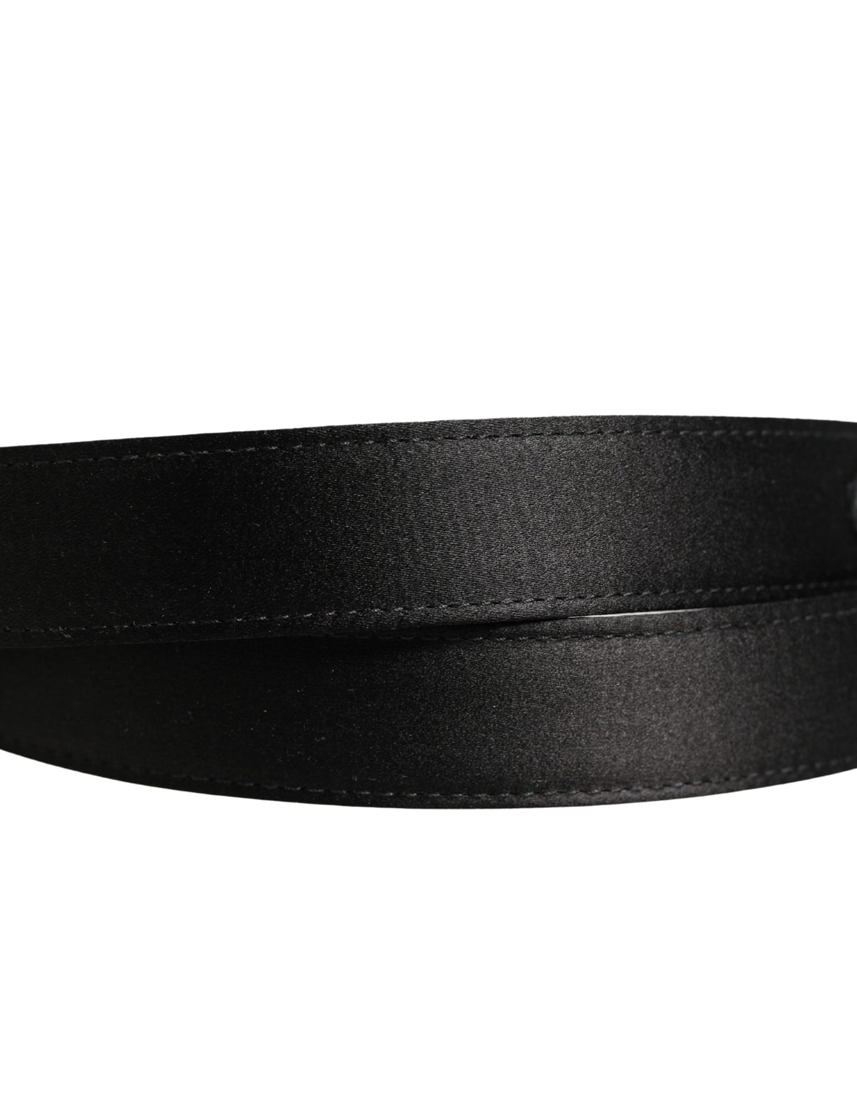 Ceinture Dolce &amp; Gabbana pour homme, en cuir noir classique avec boucle en métal