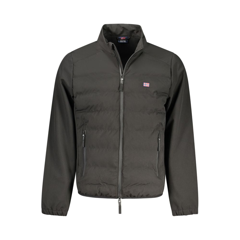 Norway 1963 Men's Black Polyester Jacket - Urban Chic Outerwear