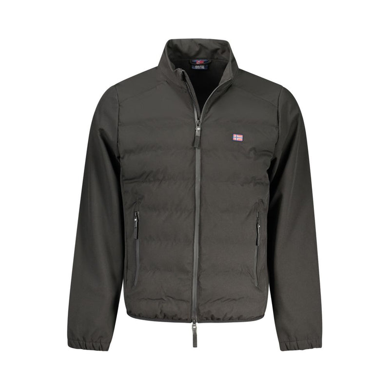 Norway 1963 Men's Black Polyester Jacket - Urban Chic Outerwear