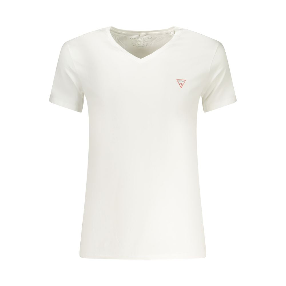 Guess Jeans Bianco T-Shirt en Coton pour Homme