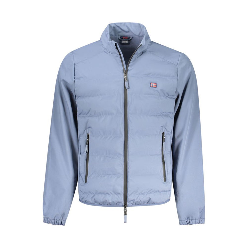 Norway 1963 Azzurro Poliestere Giacca Uomo