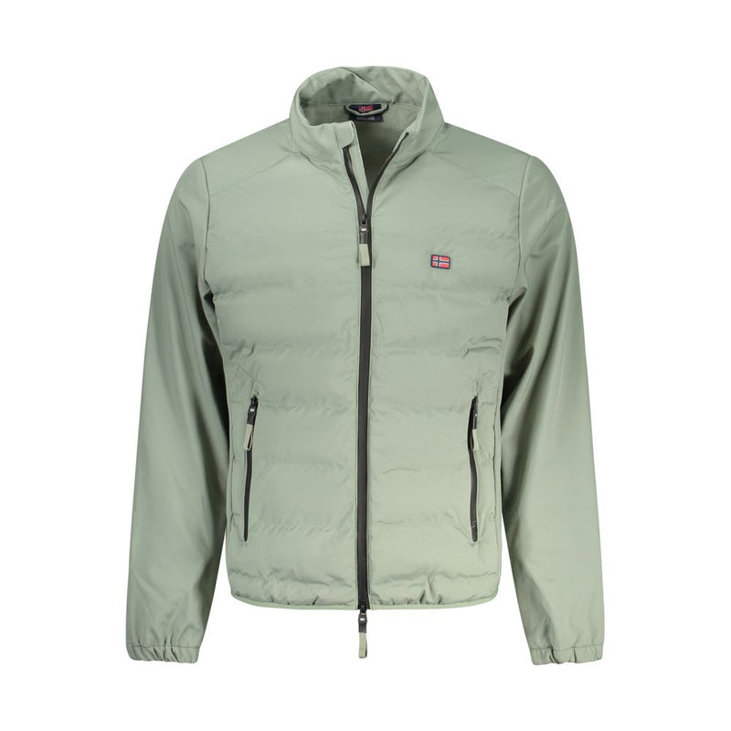 Noorwegen 1963 Groene Polyester Heren Jas