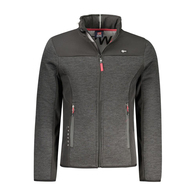 Noorwegen 1963 Zwart Polyester Herenjack