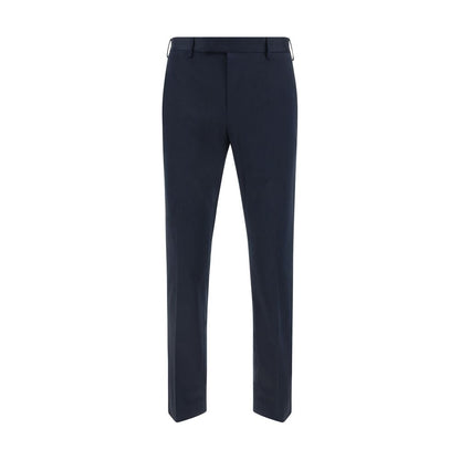 PT Torino blauwe casual katoenen broek