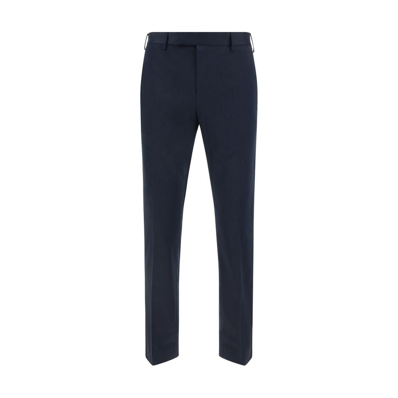 PT Torino blauwe casual katoenen broek