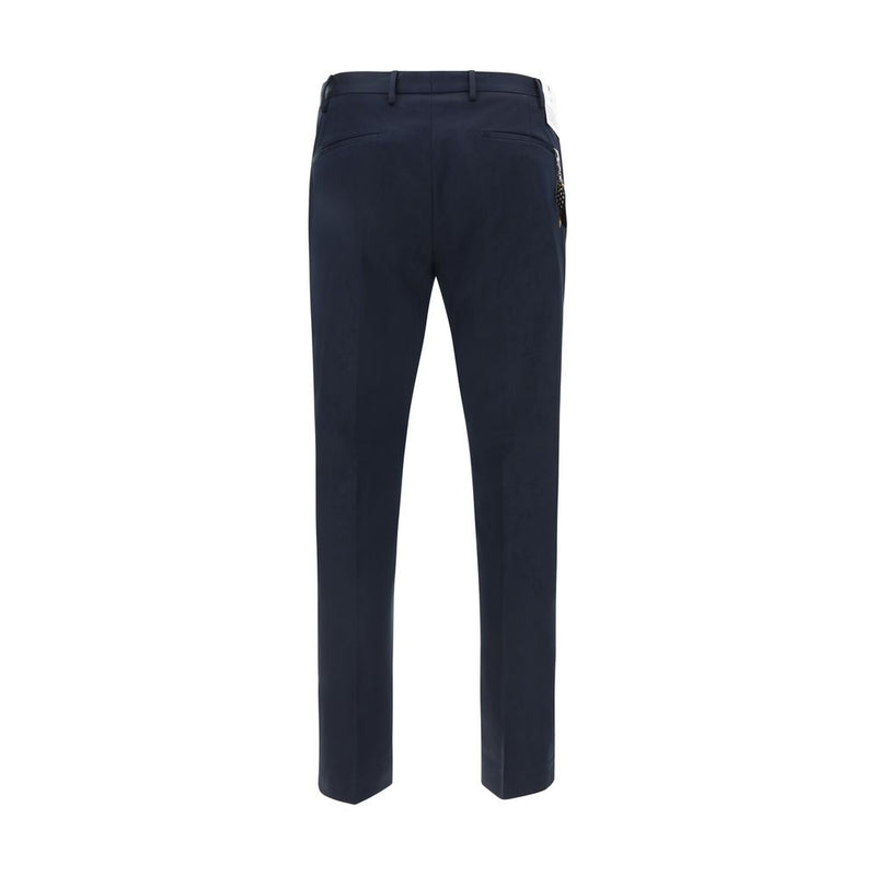 PT Torino blauwe casual katoenen broek