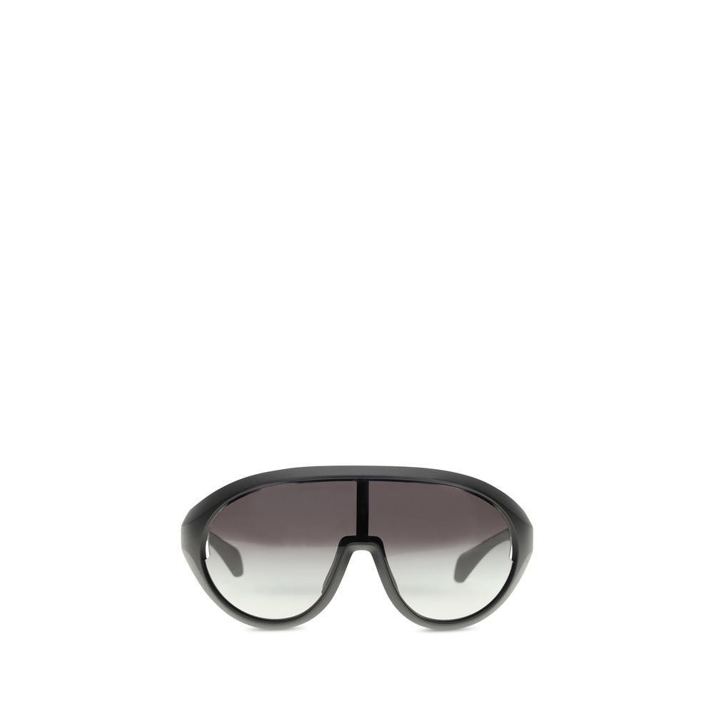 Moncler x Rick Owens Zwarte Polyamide Zonnebril