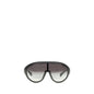 Moncler x Rick Owens Zwarte Polyamide Zonnebril