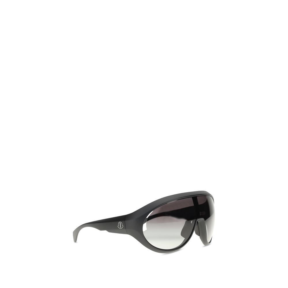 Moncler x Rick Owens Zwarte Polyamide Zonnebril