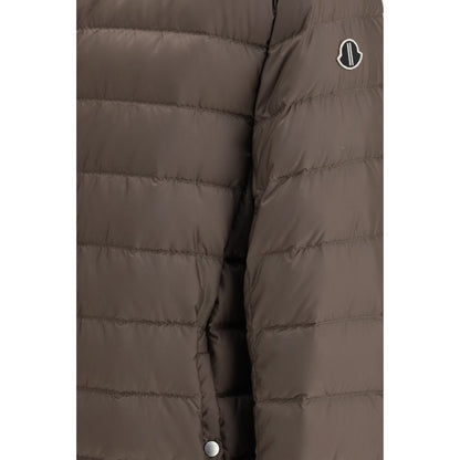 Moncler x Rick Owens Bruine Ganzenveren Trenchcoat