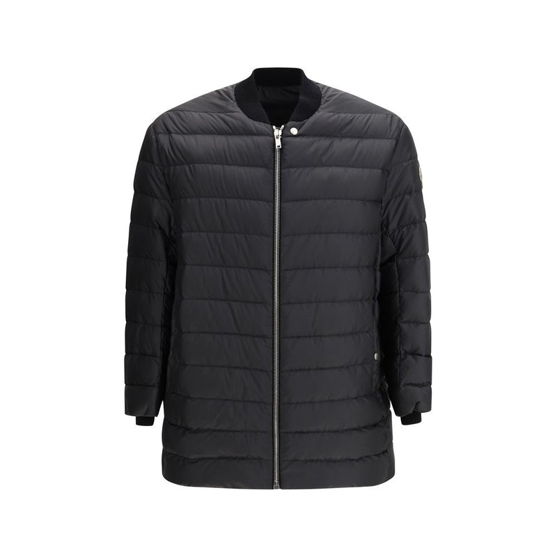 Moncler x Rick Owens Zwarte Ganzendons Trenchcoat