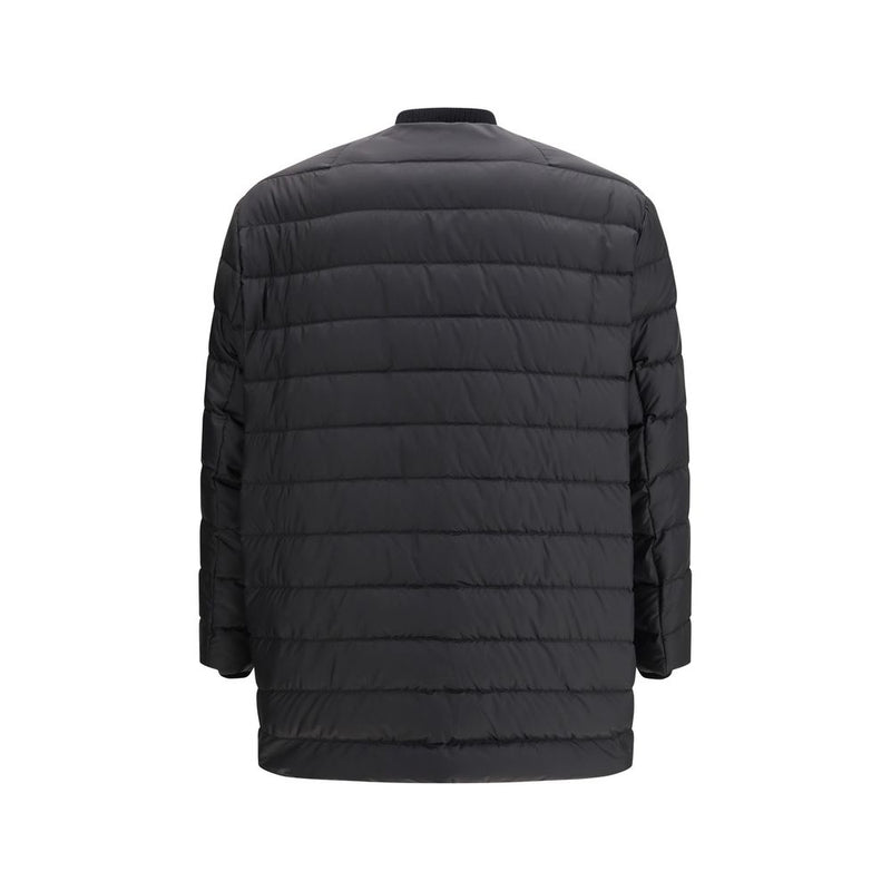 Moncler x Rick Owens Zwarte Ganzendons Trenchcoat