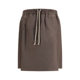 Moncler x Rick Owens Brown Polyester Kilt Shorts