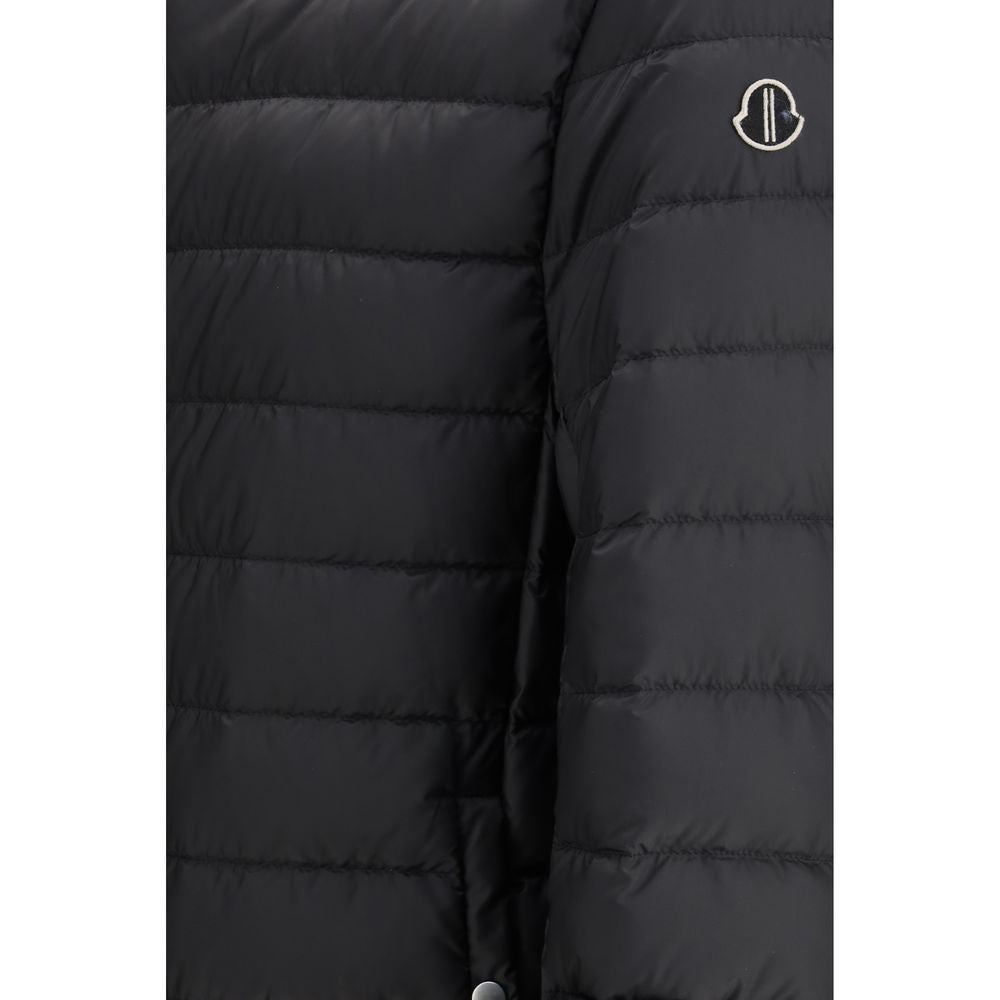 Moncler x Rick Owens Zwarte Ganzendons Trenchcoat