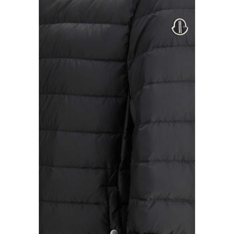 Moncler x Rick Owens Zwarte Ganzendons Trenchcoat