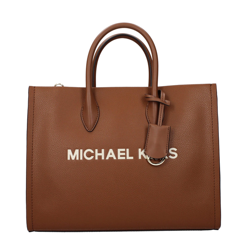 Michael Kors Brown Leather Handbag - Elegant & Functional