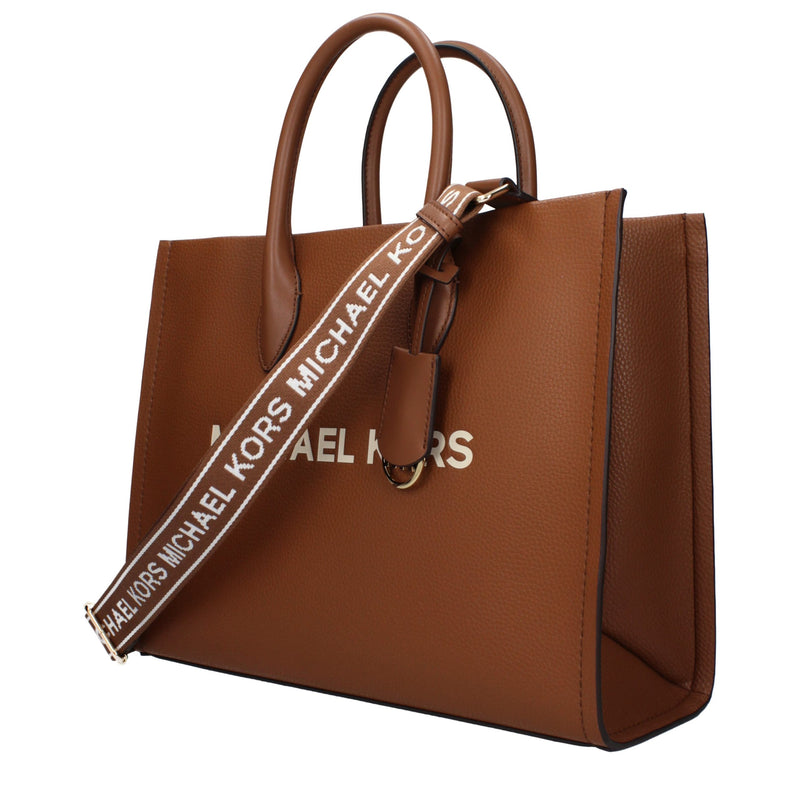 Michael Kors Brown Leather Handbag - Elegant & Functional