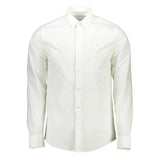 Chemise homme Calvin Klein Bianco en coton