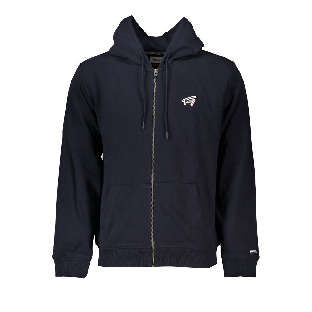Sweat à capuche Tommy Hilfiger bleu en coton pour homme