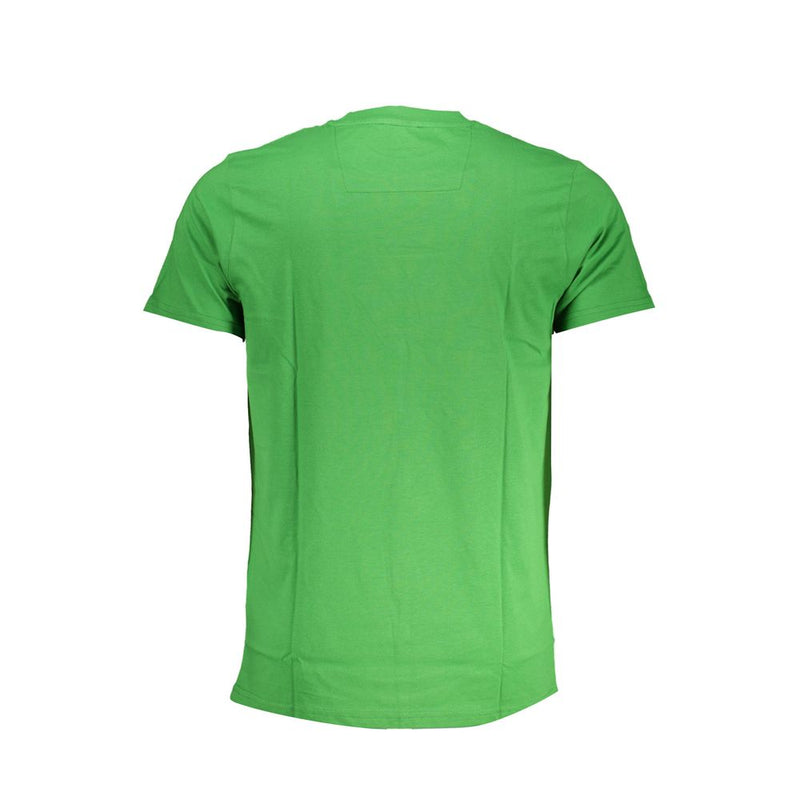 T-shirt homme Cavalli Class Verde en coton