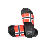 Norway 1963 Black Plastic Men's Slipper - Comfort and Style