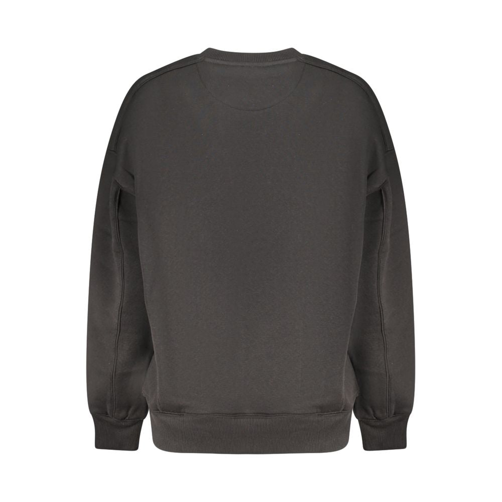 Guess Jeans Black Cotton Women Sweatshirt - Stylish & Comfortable