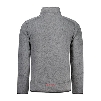 Noorwegen 1963 Grigio Polyester Heren Sweatshirt