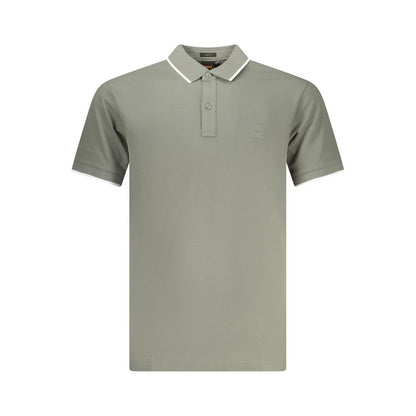 Polo homme Hugo Boss Verde en coton