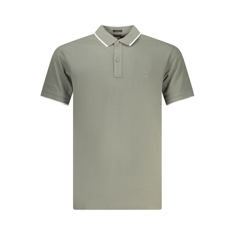 Polo homme Hugo Boss Verde en coton